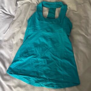 LULULEMON TEAL RAZORBACK TANKTOP! SIZE 6!